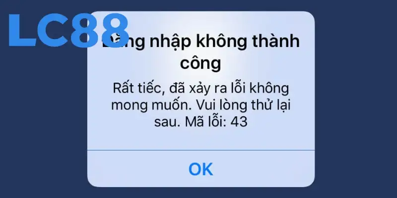 Một số trục trặc hay gặp khi thực hiện đăng nhập